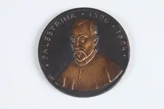 Georges Lay, Giovanni Pier Luigi Da Palestrina, Bronze relief medallion
