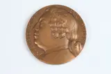 A. Bourron, Bouchardon, Bronze relief medallion