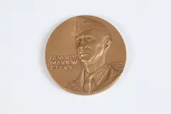 General Mark W by Edward R. Grove, Bronze relief medallion, sold May 2015