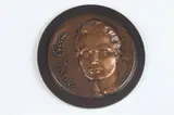 J. H. Coeffin, Marie Curie, Bronze relief medallion