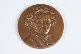 Auguste Coutin, Beethoven, Bronze relief medallion