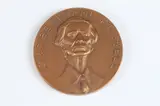Henri Lagriffoul, Lord Bertrand Russell, Bronze relief medallion