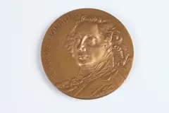 Claude Lesot, Francois Boucher, Bronze relief medallion