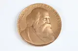 Akob Akobov, William Cullen Bryant, Bronze relief medallion