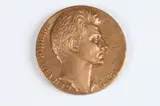 Aleth Guzman, Gerard Philipe, Bronze relief medallion