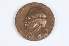 Ralph J. Menconi, Thomas Jefferson, Bronze relief medallion