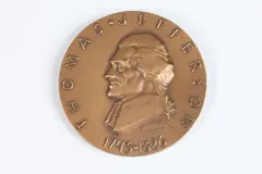 Thomas Jefferson by Sidney Waugh, Bronze relief medallion, offered May 2015