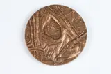 Henri-Georges Adam, Angkor, Bronze relief medallion