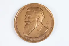 Sidney Lanier by Julian H. Harris, Bronze relief medallion, sold May 2015