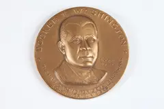 Ralph J. Menconi, Booker T, Bronze relief medallion