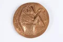 Henri-Georges Adam, International Exhibiton of Work at Turin, Bronze relief medallion