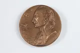 Michael Lantz, Thomas Paine, Bronze relief medallion