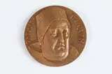 Esther Gorbato, Saint Thomas Aquinas, Bronze relief medallion