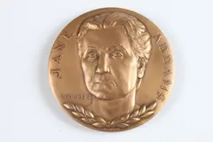 Granville Carter, Jane Addams, Bronze relief medal