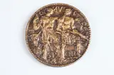 Leo Lentelli, Romulus and Remus, Bronze relief medallion The Society of Medalists 61st Issue-1960 Obverse: Romulus and Remus Reverse: Constantine the Great