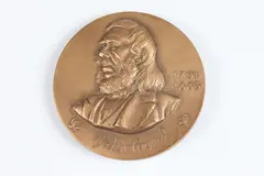 Peter Cooper by Anthony de Francisci, Bronze relief medallion, sold May 2015