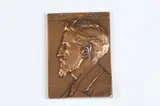 John Flanagan, Augustus Saint-Gaudens, Bronze relief plaque