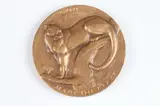 Katharine Lane Weems, God Made the Beast and Every Winged Fowl, Bronze relief medallion