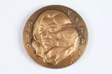 Joseph Emile Renier, For Country and Humanity, Bronze relief medallion