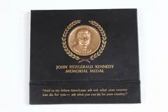 Ralph J. Menconi, John Fitzgerald Kennedy Memorial Medal, Bronze relief medallion
