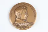 Granville W. Carter, James Fenimore Cooper, Bronze relief medallion The Hall of Fame for Great Americans at New York University