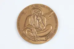 Albert W. Wein, The Creation, Bronze relief medallion