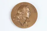 Gertrude Katherine Lathrop, John James Audubon, Bronze relief medallion