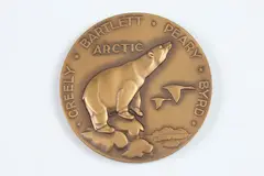 Erwin Frederick Springweiler, Arctic and Antarctic, Bronze relief medallion