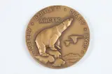 Erwin Frederick Springweiler, Arctic and Antarctic, Bronze relief medallion
