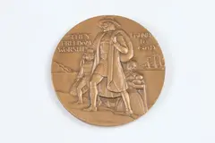 Adolph Block, Religious and Political Freedom, Bronze relief medallion