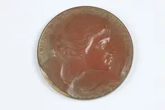 Lorado Taft, The Great Lakes, Bronze relief medallion The Society of Medalists 11th Issue-1935
