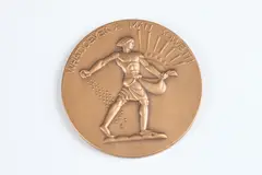 Lee Lawrie, The Sower, Bronze relief medallion The Society of Medalists 5th Issue-1932