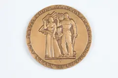 Privacy Makes Innocent-Nameless Worthy by Sidney Waugh, Bronze relief medallion, offered May 2015