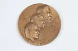 Gilroy Roberts, The Official Montana Territorial Centennial and Statehood Diamond Jubilee Medallion, Bronze relief medallion