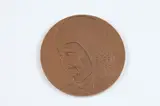 Victor Vic-Daumas, Louis Bleriot, Bronze relief medallion