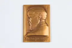 Pierre Turin, Claude Debussy, Bronze relief plaque