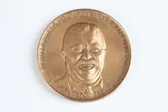 Albino Manca, Theodore Roosevelt, Bronze relief medallion