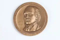 Nathaniel Choate, Joseph Story, Bronze relief medallion
