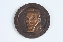 Georges Simon, Claudio Monteverdi, Bronze relief medallion
