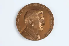 Roger Baron, Alexander Fleming, Bronze relief medallion