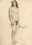 Rudolph C. Mueller, Native American Male Nude