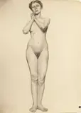 Rudolph C. Mueller, Standing Female Nude