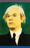 Manfred Kernspecht, Portrait of Andy Warhol, Oil on canvas