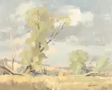 Edward Wesson, "Summer Willows"