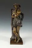 Hippolyte Maindron, Valleda, Lbt." Bronze