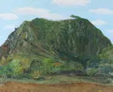 Conrad E. Snell, Kumupali, Oil on canvas
