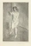 Jacques Villon, Nude, Etching