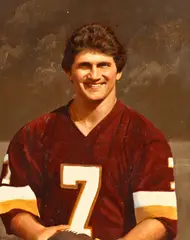 Tommy McDonald Studio, Portrait of Joe Theismann, Oil on board