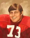 Tommy McDonald Studio, Portrait of Mark May, Oil on board