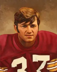 Tommy McDonald Studio, Portrait of Pat Fischer, Oil on board